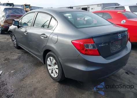 2012 Honda Civic Lx из США, поврежденный, VIN 19XFB2F51CE386782